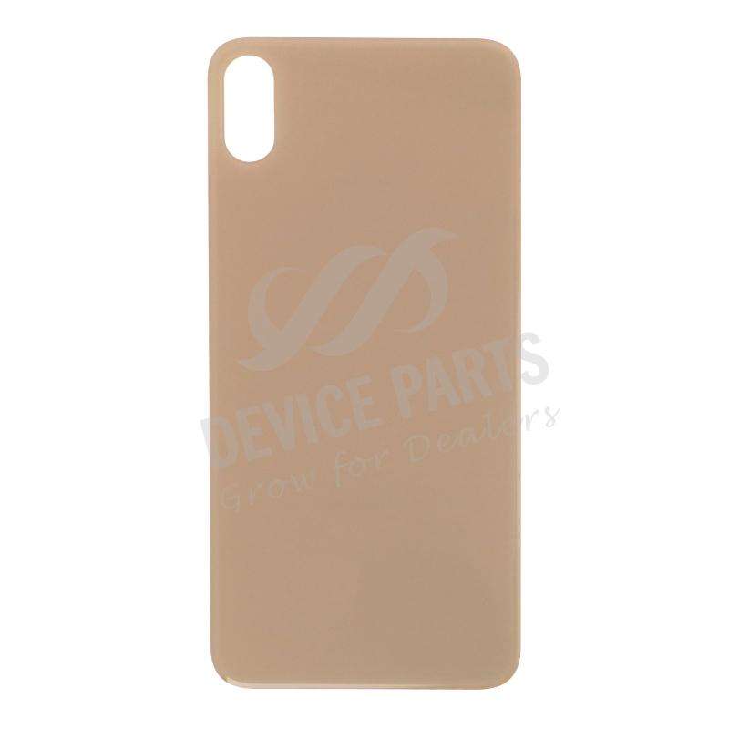 Battery Door with Adhesive for iPhone XS Max EU & Large Hole Version Gold OEM