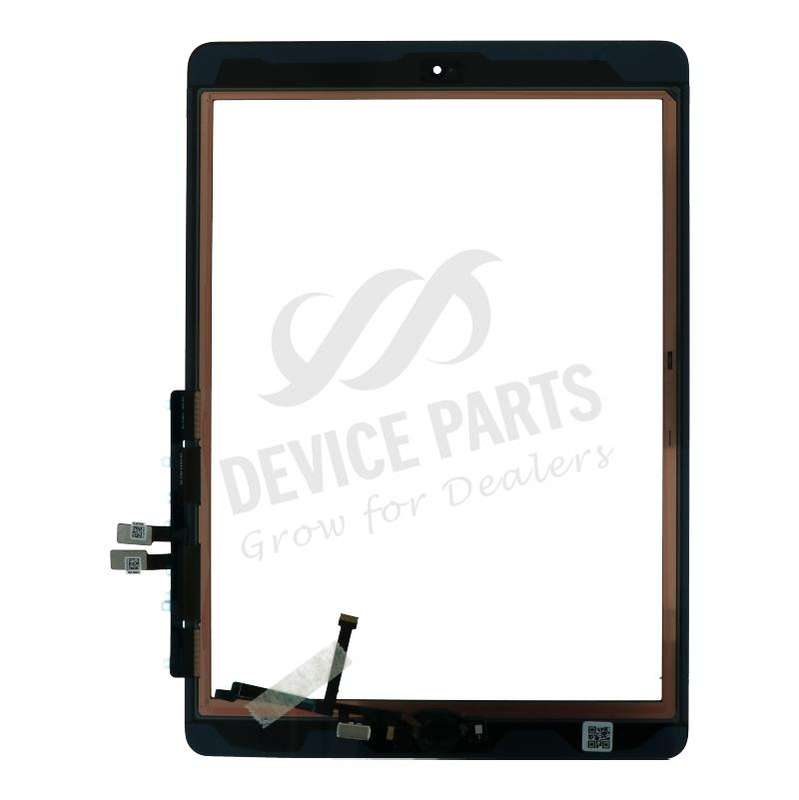 Touch Screen + Touch Screen Adhesive with Fingerprint Sensor Flex Cable for iPad 9.7 2018(iPad 6t...