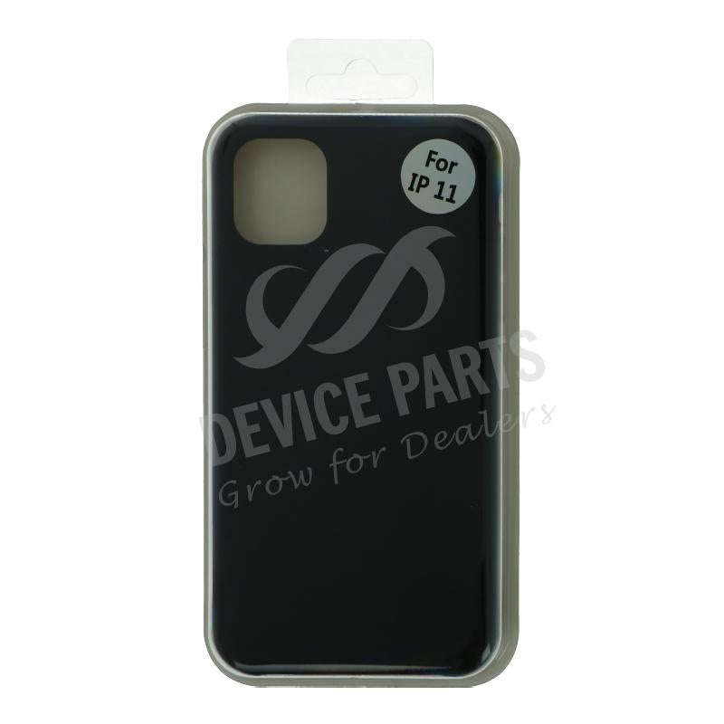 Liquid Silicone Case for iPhone 11 Black