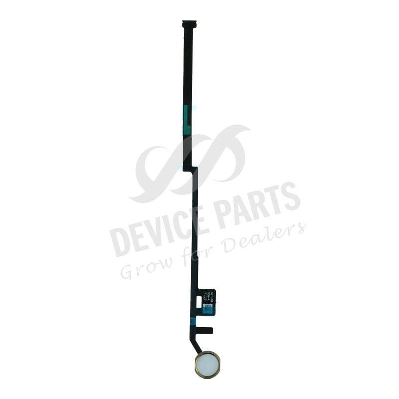 Fingerprint Sensor Flex Cable for iPad 10.2 2019(iPad 7th)/10.2 2020(8th)/10.2 2021(9th) Gold HQ
