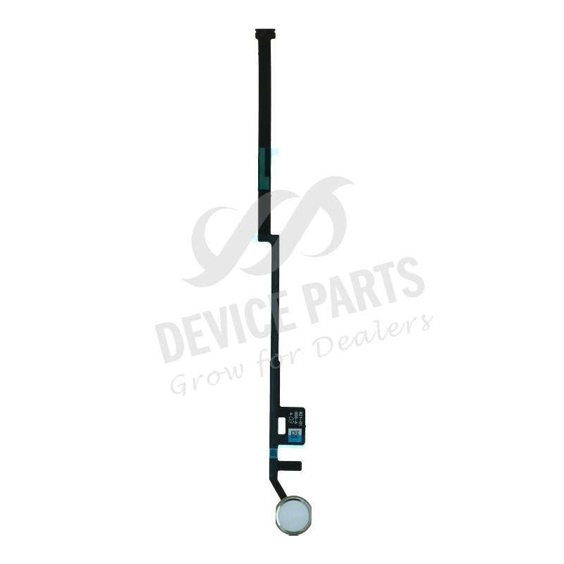 Fingerprint Sensor Flex Cable for iPad 10.2 2019(iPad 7th)/10.2 2020(8th)/10.2 2021(9th) Silver HQ