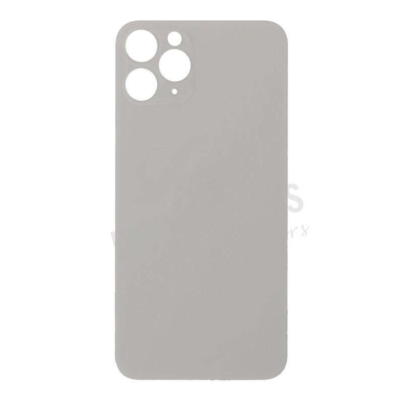 Battery Door with Adhesive for iPhone 11 Pro EU & Large Hole Version White OEM