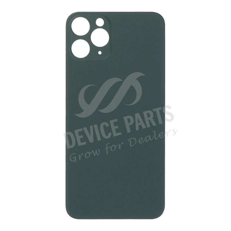Battery Door with Adhesive for iPhone 11 Pro EU & Large Hole Version Green OEM