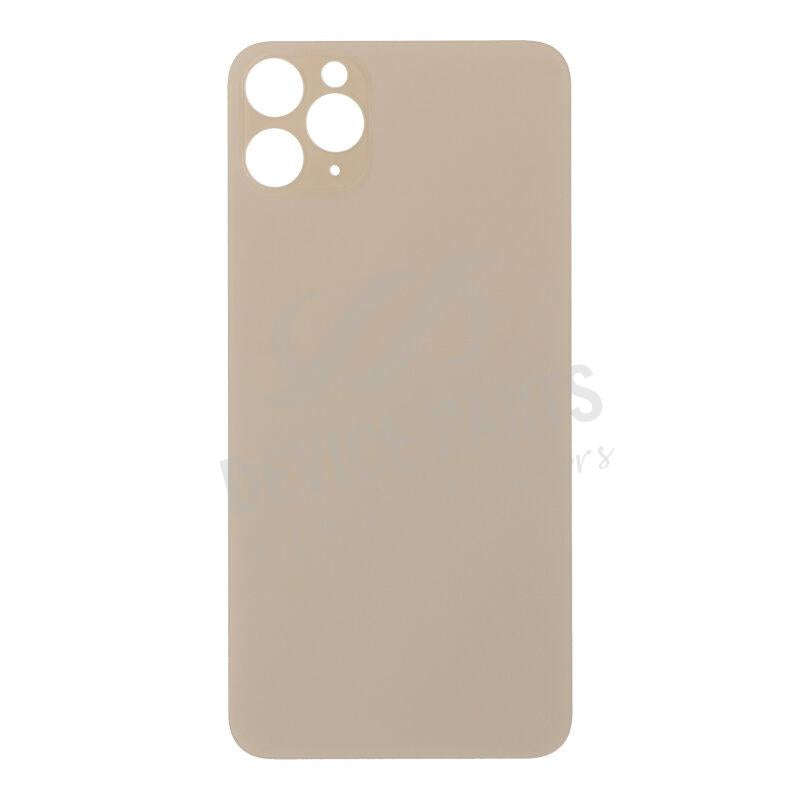 Battery Door with Adhesive for iPhone 11 Pro Max EU & Large Hole Version Gold OEM