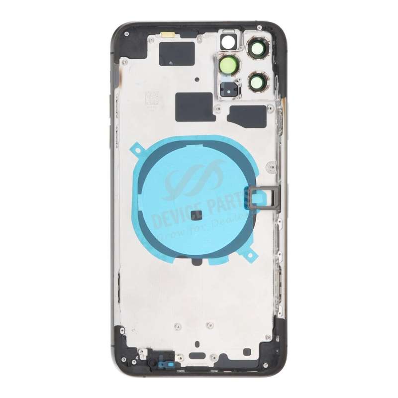 Middle Frame + Battery Door + Back Camera Lens and Bezel + Side Buttons + SIM Card Tray with Spea...