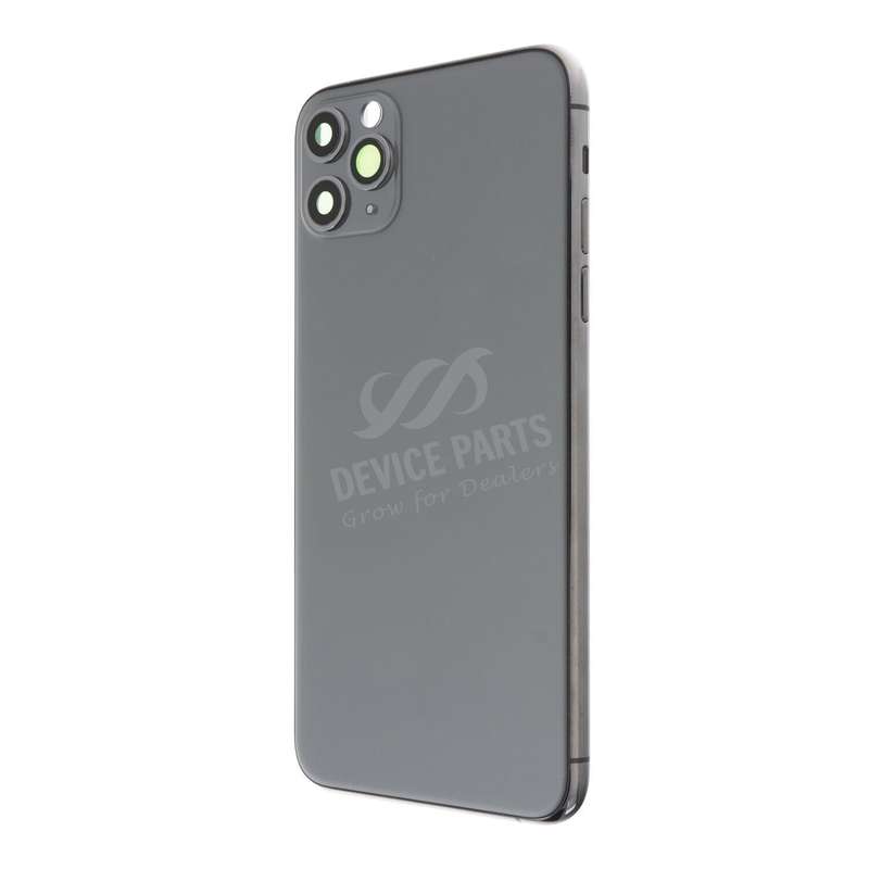 Middle Frame + Battery Door + Back Camera Lens and Bezel + Side Buttons + SIM Card Tray with Spea...