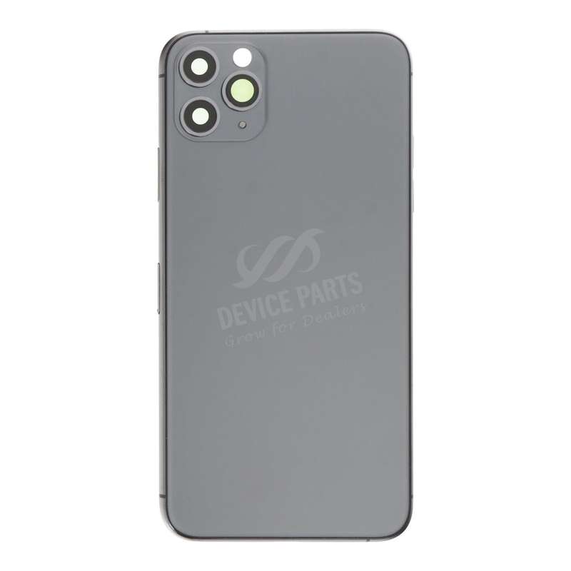 Middle Frame + Battery Door + Back Camera Lens and Bezel + Side Buttons + SIM Card Tray with Spea...