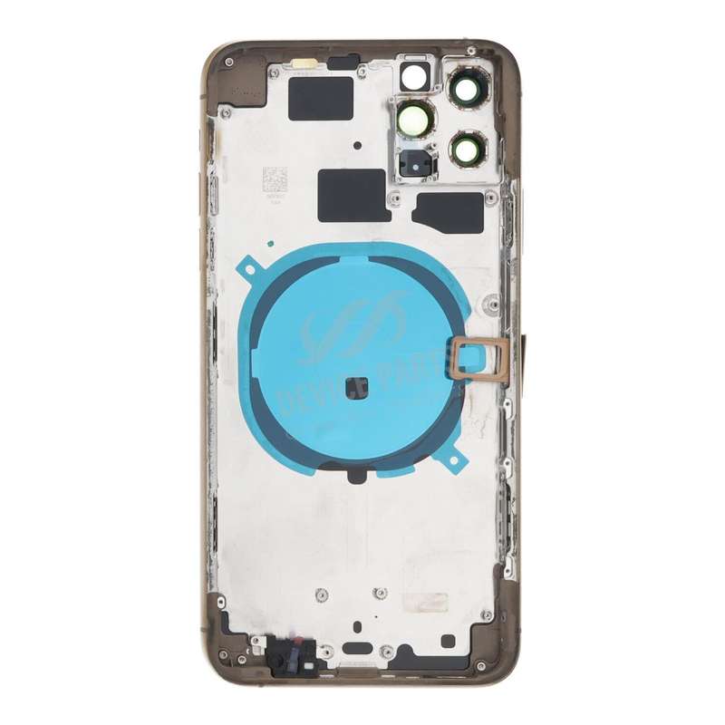 Middle Frame + Battery Door + Back Camera Lens and Bezel + Side Buttons + SIM Card Tray with Spea...