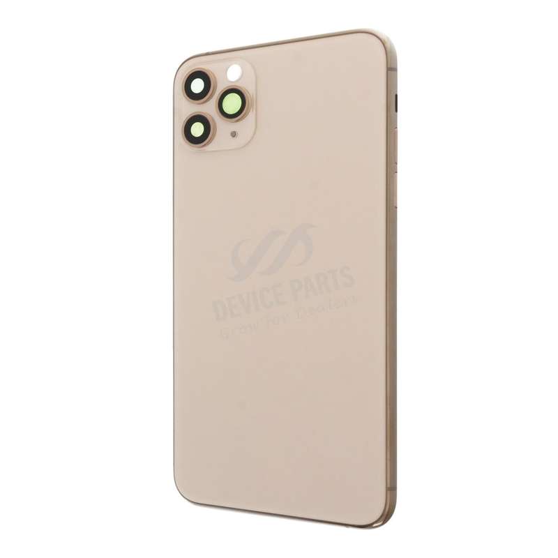 Middle Frame + Battery Door + Back Camera Lens and Bezel + Side Buttons + SIM Card Tray with Spea...