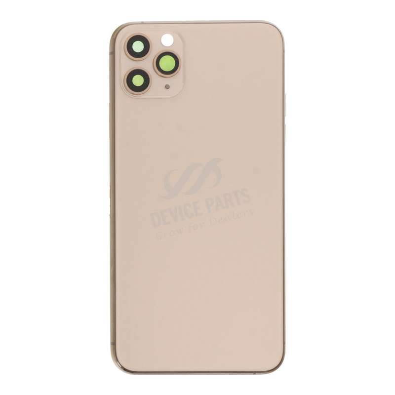 Middle Frame + Battery Door + Back Camera Lens and Bezel + Side Buttons + SIM Card Tray with Spea...