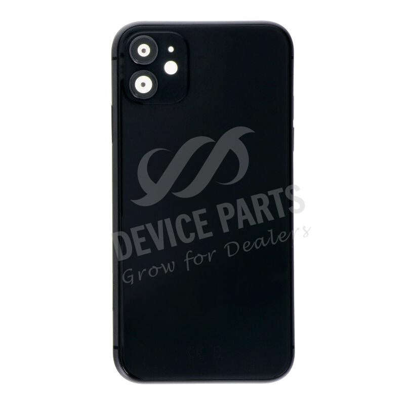 Middle Frame + Battery Door + Back Camera Lens and Bezel + Side Buttons + SIM Card Tray with Spea...