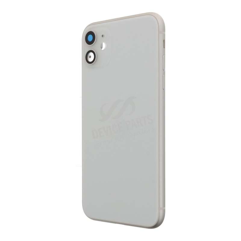 Middle Frame + Battery Door + Back Camera Lens and Bezel + Side Buttons + SIM Card Tray with Spea...