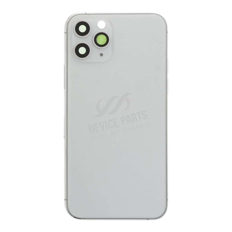 Middle Frame + Battery Door + Back Camera Lens and Bezel + Side Buttons + SIM Card Tray with Spea...
