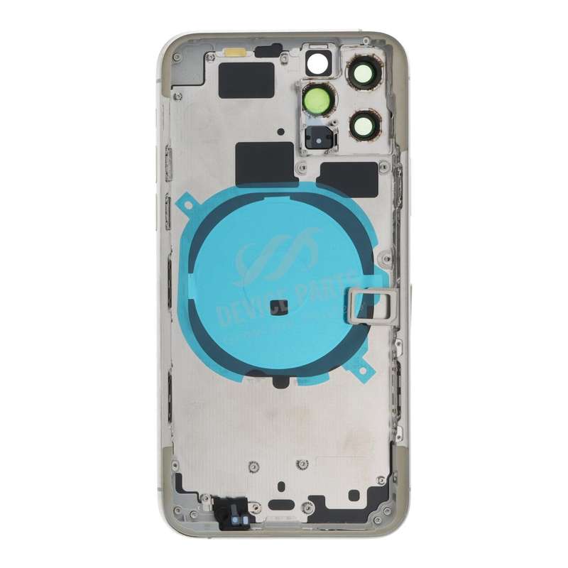 Middle Frame + Battery Door + Back Camera Lens and Bezel + Side Buttons + SIM Card Tray with Spea...