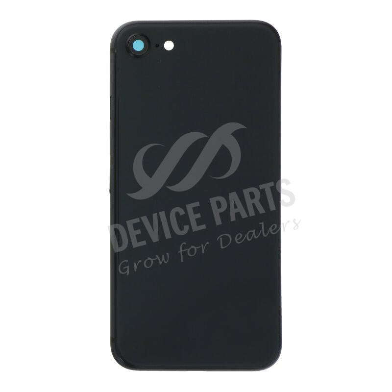 Middle Frame + Battery Door + Back Camera Lens and Bezel + Side Buttons + SIM Card Tray with Spea...