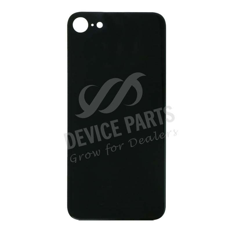 Battery Door with Adhesive for iPhone SE 2020/SE 2022 EU & Large Hole Version Black OEM