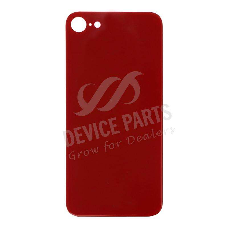 Battery Door with Adhesive for iPhone SE 2020/SE 2022 EU & Large Hole Version Red OEM