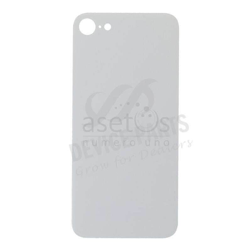 Battery Door with Adhesive for iPhone SE 2020/SE 2022 EU & Large Hole Version White OEM
