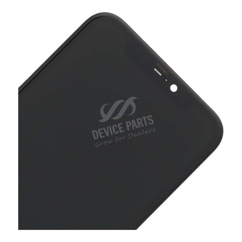 Screen Replacement with LCD Metal Plate for iPhone 11 C11 Black Ori
