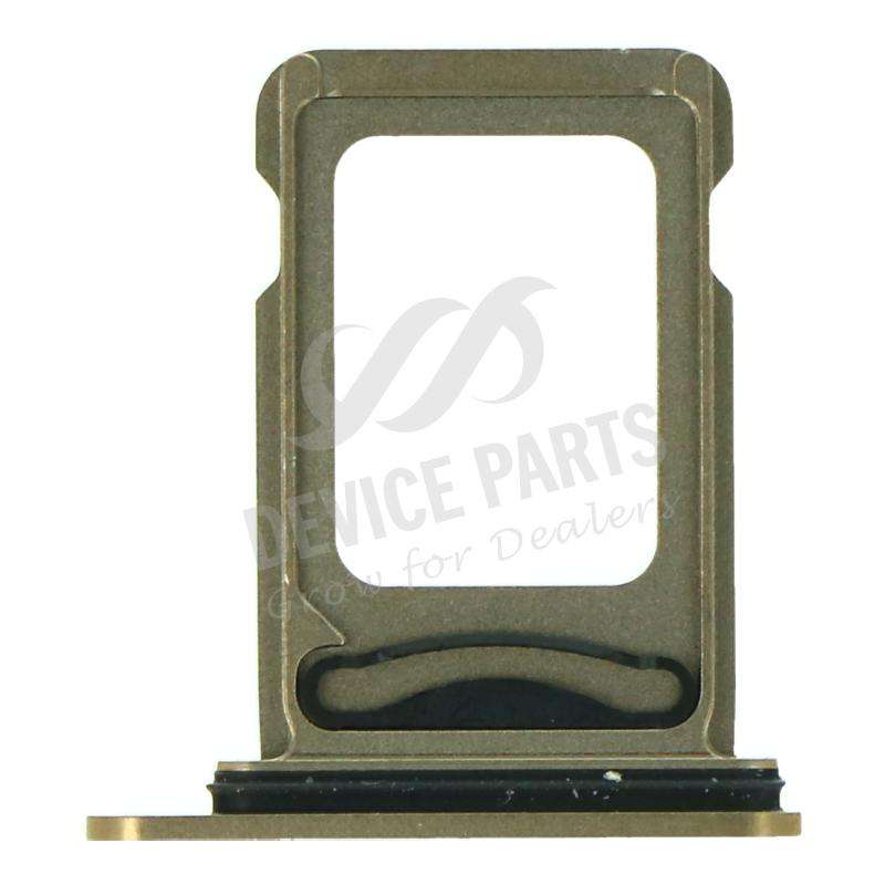 SIM Card Tray for iPhone 12 Pro/12 Pro Max Dual Card Version Gold Ori