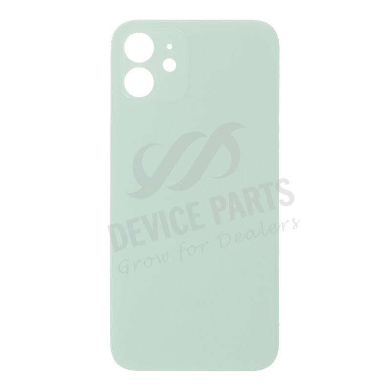 Battery Door with Adhesive for iPhone 12 Large Hole Green OEM