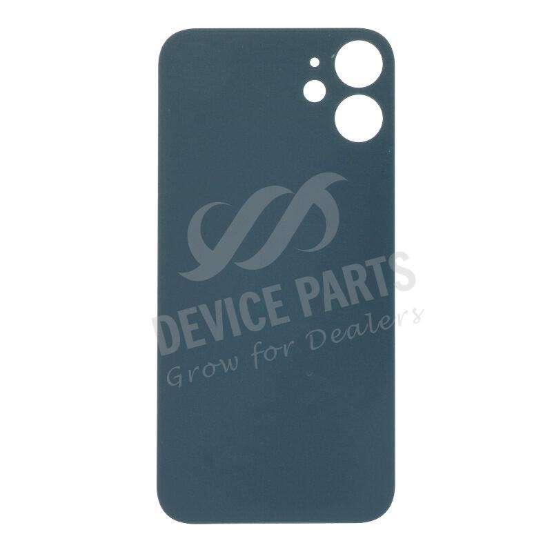 Battery Door with Adhesive for iPhone 12 Mini Large Hole Green OEM