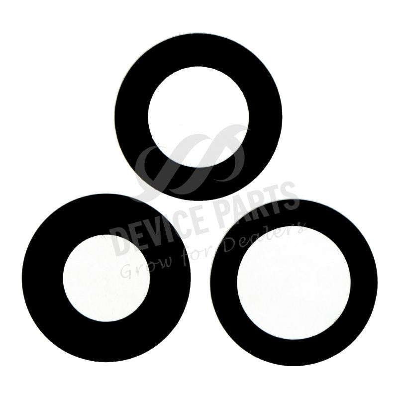 Back Camera Lens for iPhone 12 Pro Max Black Ori 3pcs in one set