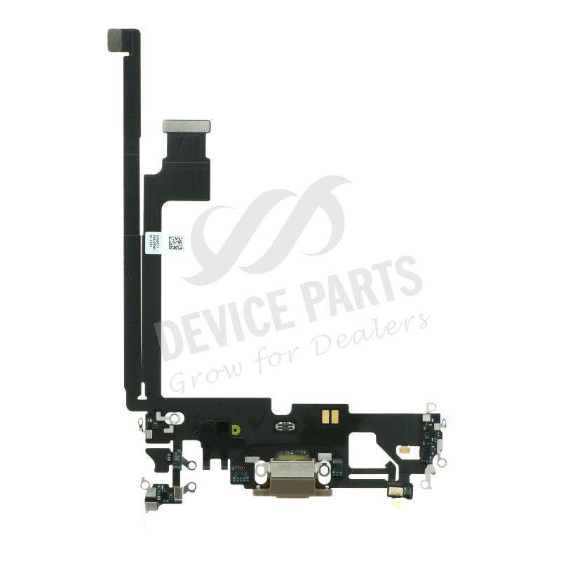 Charging Port Flex Cable for iPhone 12 Pro Max Gold Ori