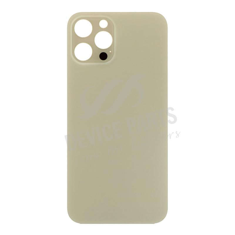 Battery Door with Adhesive for iPhone 12 Pro Max Small Hole Gold OEM