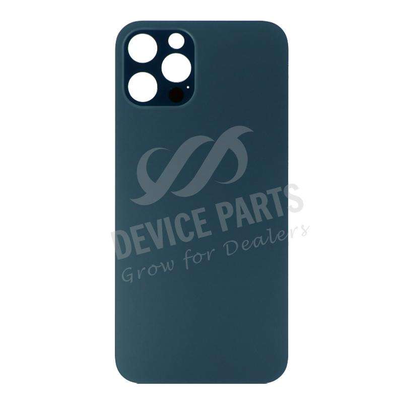 Battery Door with Adhesive for iPhone 12 Pro Small Hole Blue OEM