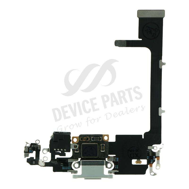 Charging Port Flex Cable with Board for iPhone 11 Pro White Ori R