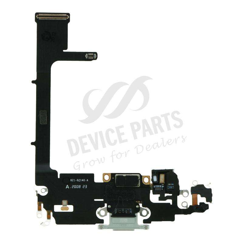 Charging Port Flex Cable with Board for iPhone 11 Pro White Ori R