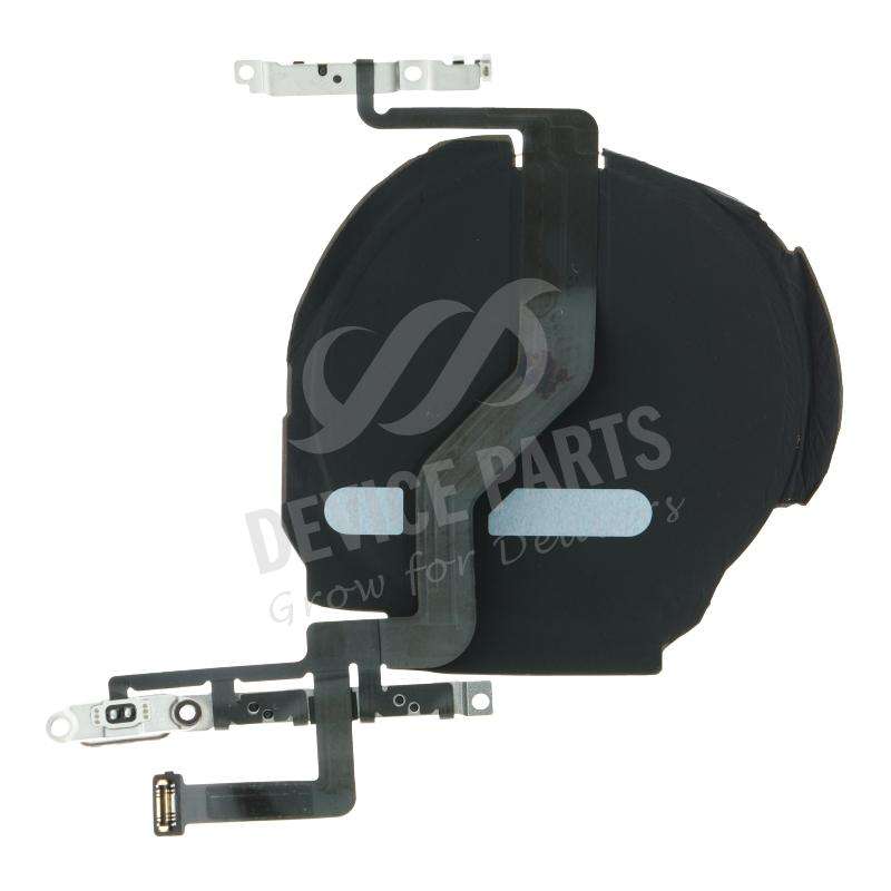 Wireless Charger Chip with Power Button Flex Cable for iPhone 12 Mini Ori R