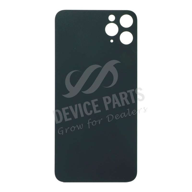 Battery Door with Adhesive for iPhone 11 Pro Max European & Small Hole Version Green OEM