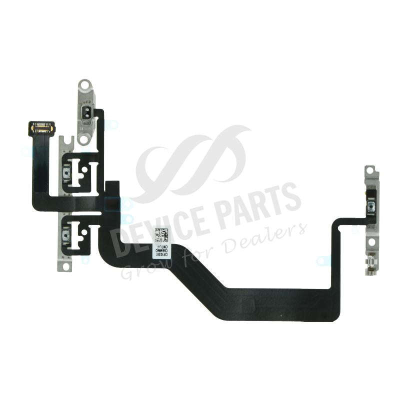 Power&Volume Button Flex Cable with Metal Bracket for iPhone 12 Mini Ori