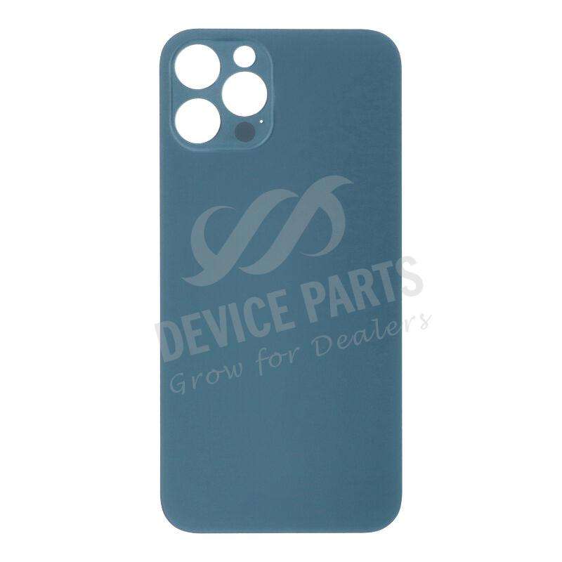 Battery Door with Adhesive for iPhone 12 Pro Large Hole Blue OEM