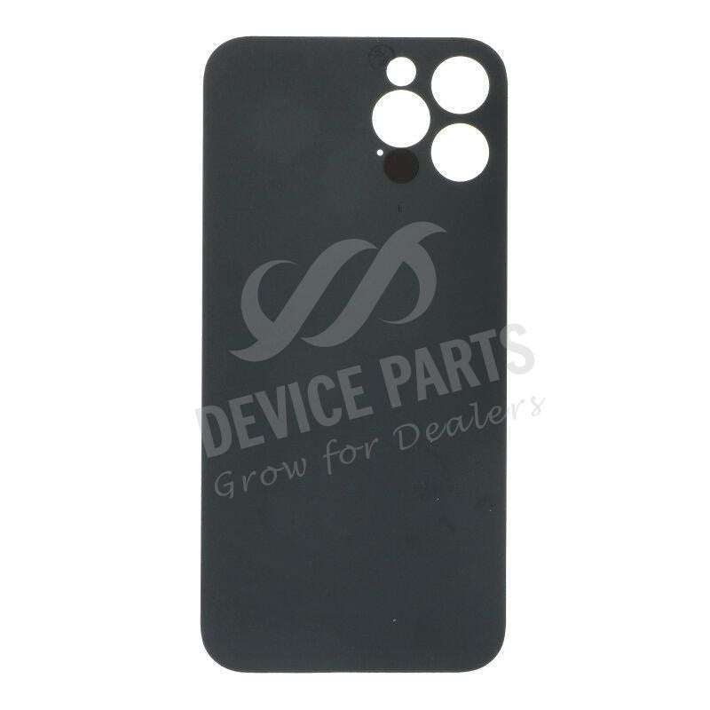 Battery Door with Adhesive for iPhone 12 Pro Large Hole Silver OEM