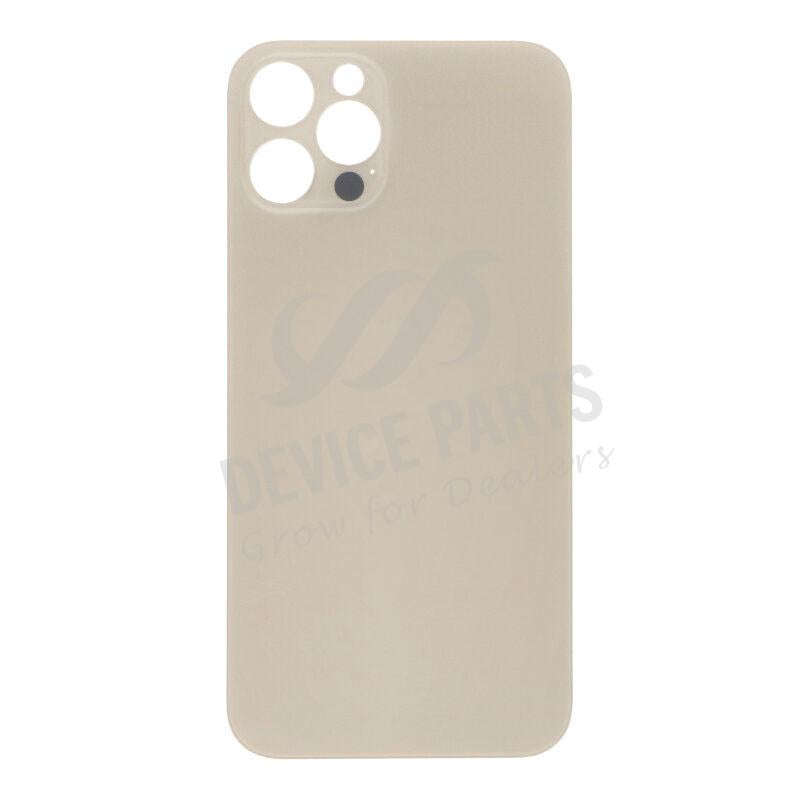 Battery Door with Adhesive for iPhone 12 Pro Large Hole Gold OEM