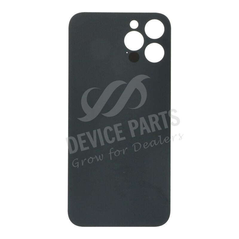 Battery Door with Adhesive for iPhone 12 Pro Max Large Hole Black OEM