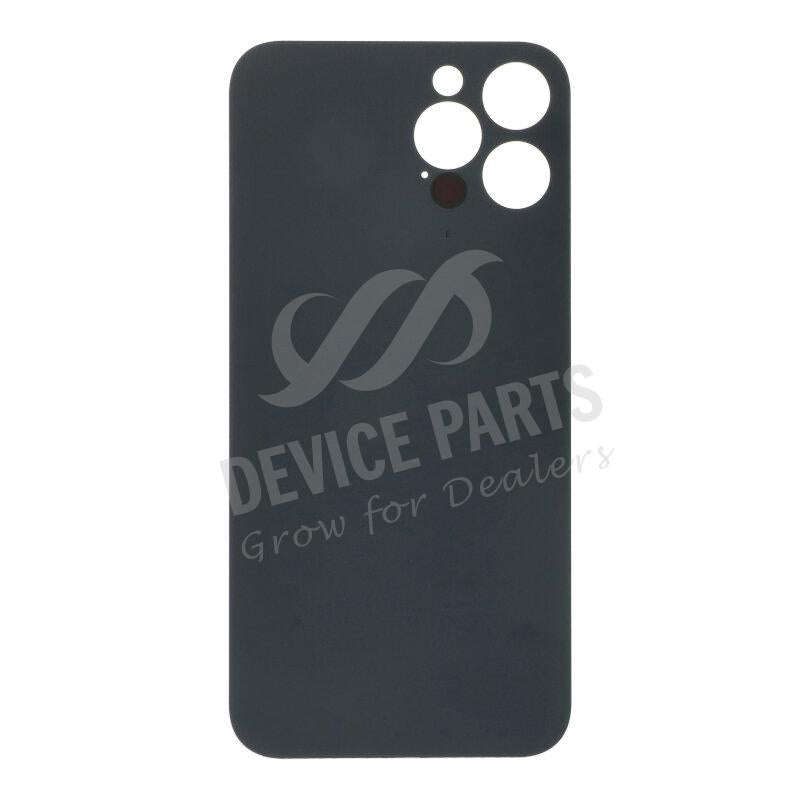 Battery Door with Adhesive for iPhone 12 Pro Max Large Hole Silver OEM