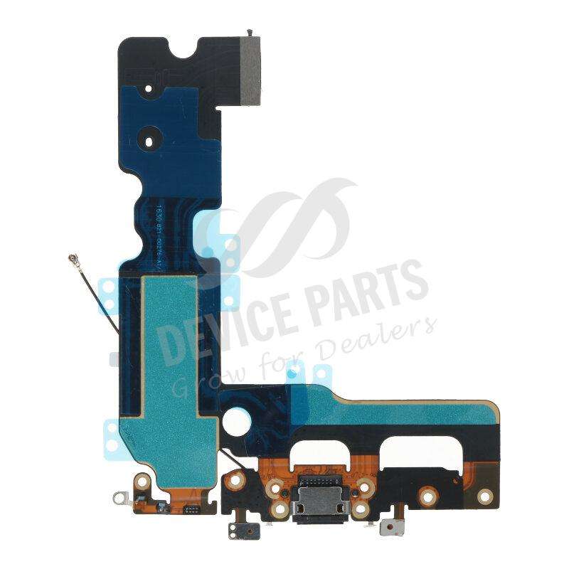 Charging Port Flex Cable for iPhone 7 Plus Dark Gray without Logo OEM