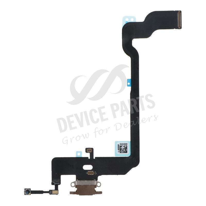 Charging Port Flex Cable for iPhone XS Gold without Logo OEM