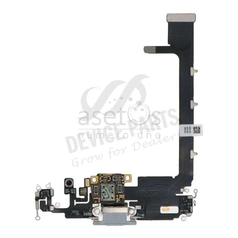 Charging Port Flex Cable with Board for iPhone 11 Pro Max White OEM