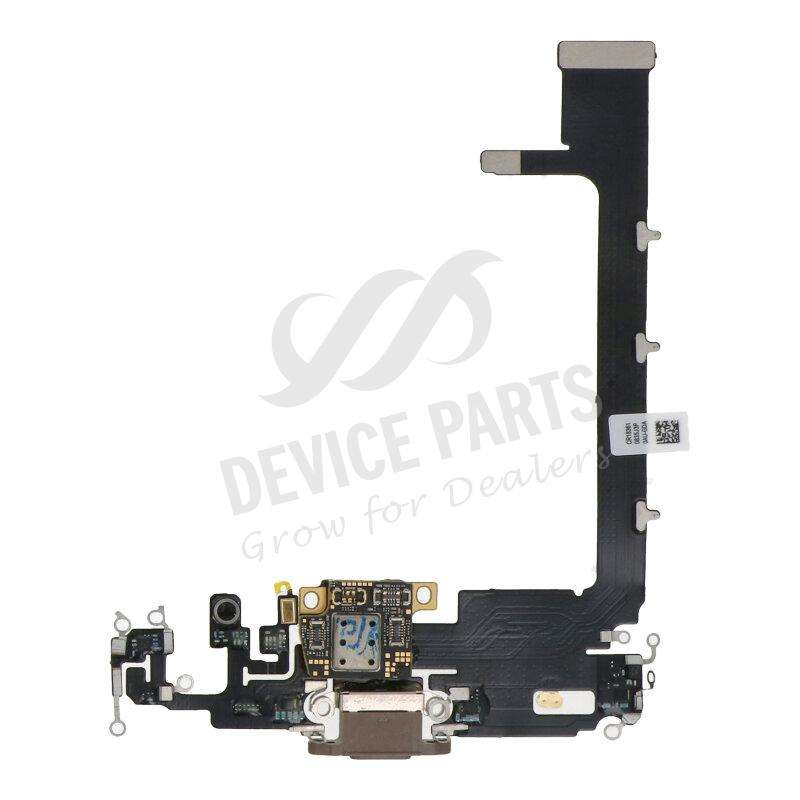 Charging Port Flex Cable with Board for iPhone 11 Pro Max Gold OEM