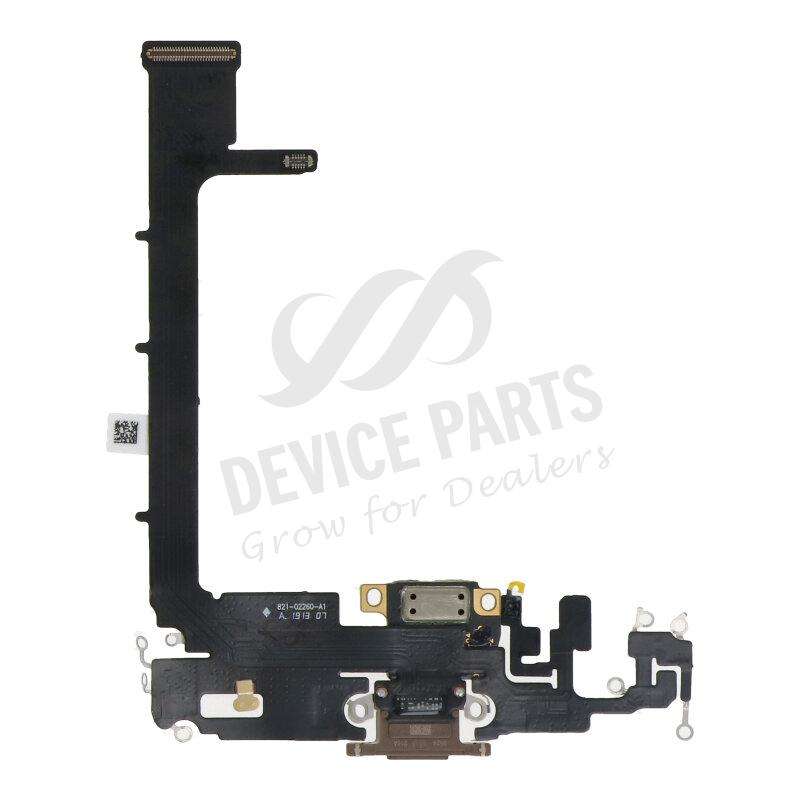 Charging Port Flex Cable with Board for iPhone 11 Pro Max Gold OEM