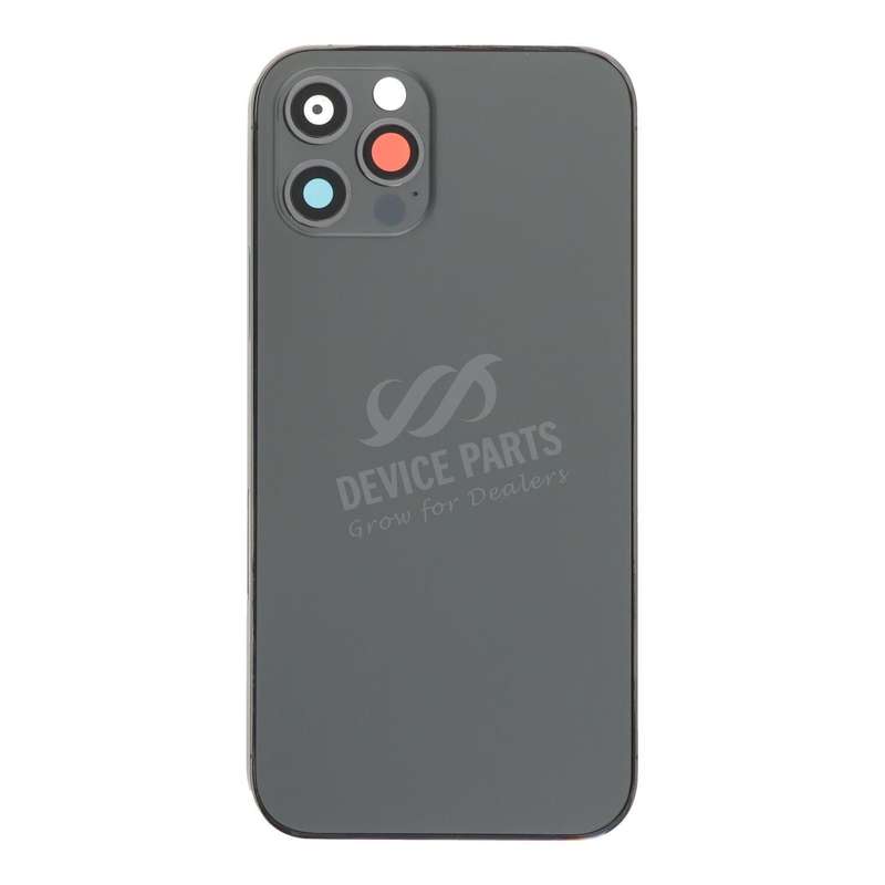 Middle Frame + Battery Door + Back Camera Lens and Bezel + Side Buttons + SIM Card Tray with Magn...