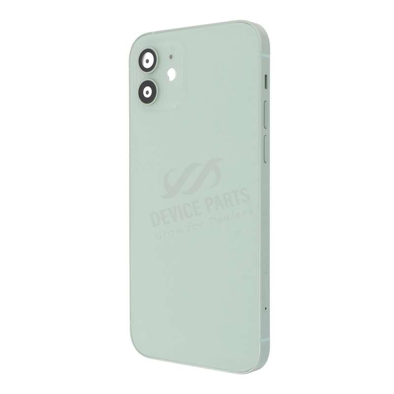 Middle Frame + Battery Door + Back Camera Lens and Bezel + Side Buttons + SIM Card Tray with Magn...