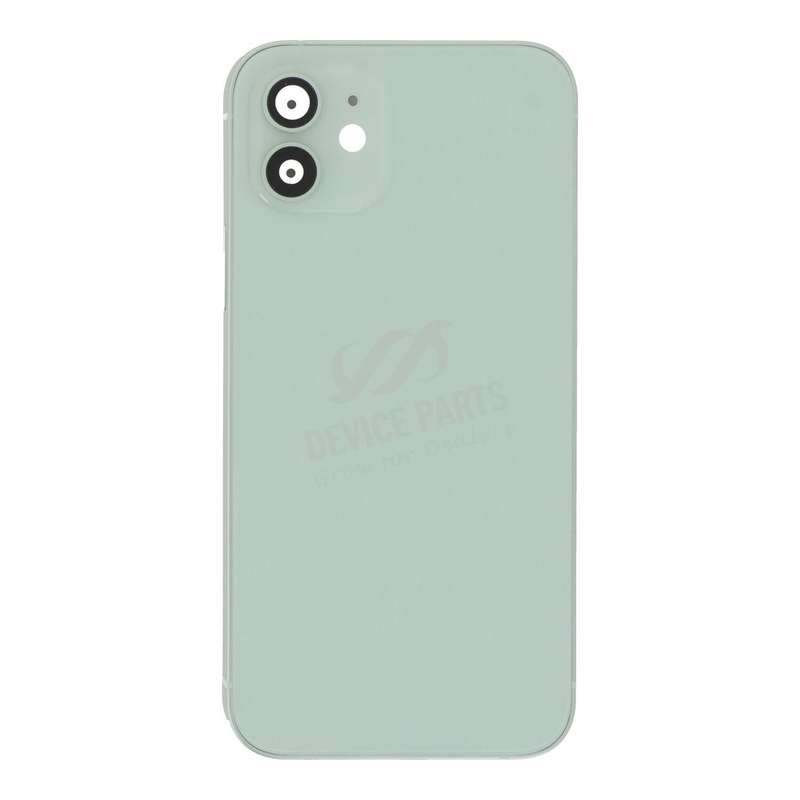 Middle Frame + Battery Door + Back Camera Lens and Bezel + Side Buttons + SIM Card Tray with Magn...