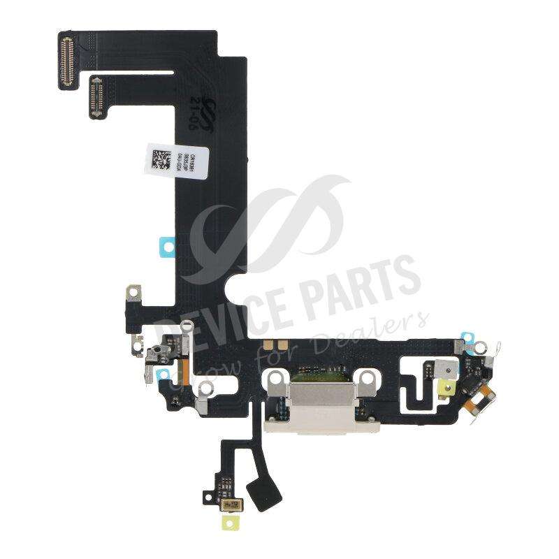 Charging Port Flex Cable for iPhone 12 Mini White without Logo OEM