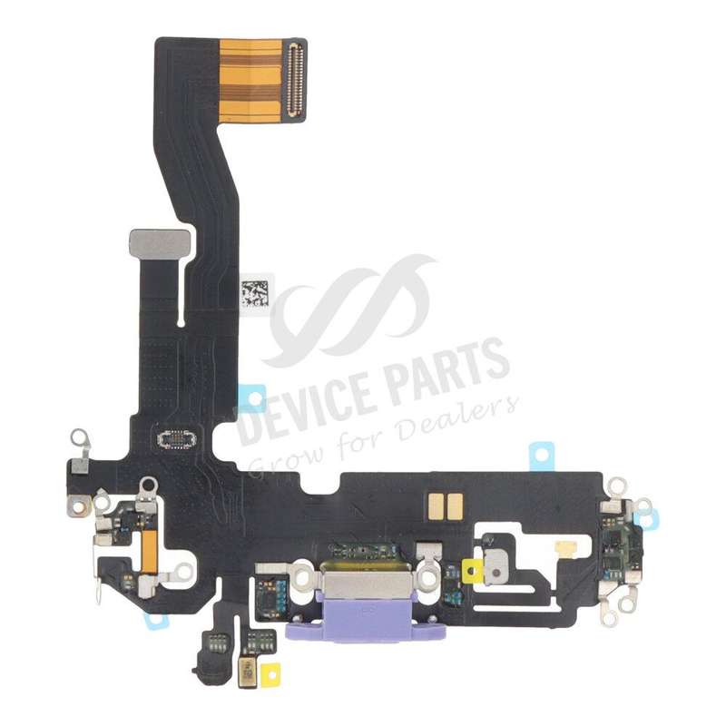 Charging Port Flex Cable for iPhone 12 Purple without Logo OEM